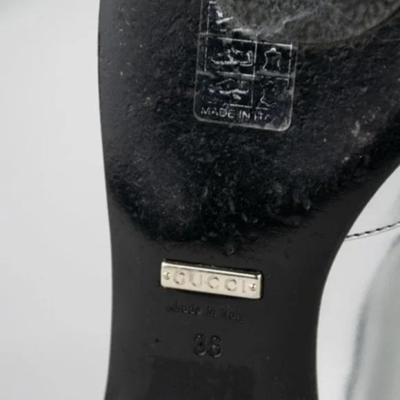 Gucci Metallic Horsebit Loafers - Picture 6 of 11